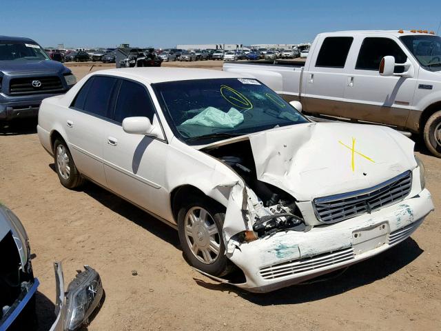 1G6KD54Y64U185697 - 2004 CADILLAC DEVILLE WHITE photo 1