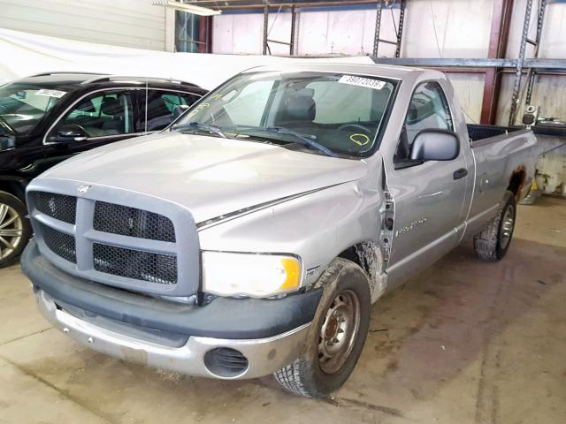 3D7KA26D53G805848 - 2003 DODGE RAM 2500 S ვერცხლისფერი ფოტო 2