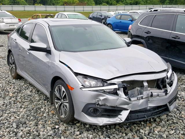 19XFC1F71HE019445 - 2017 HONDA CIVIC EXL 银色 照片 1