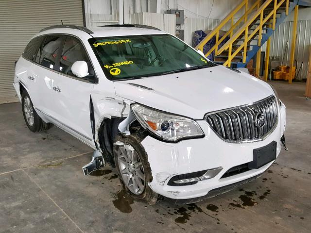 5GAKRAKD9HJ354420 - 2017 BUICK ENCLAVE WHITE photo 1