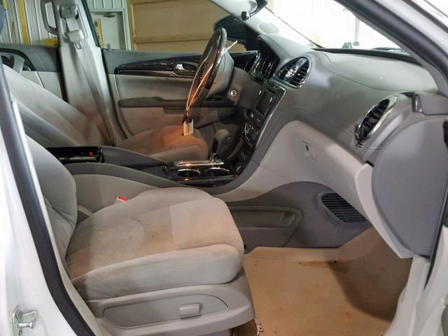 5GAKRAKD9HJ354420 - 2017 BUICK ENCLAVE WHITE photo 5