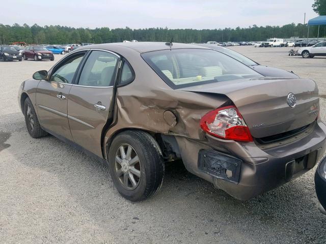 2G4WC582X71230966 - 2007 BUICK LACROSSE C GOLD photo 3