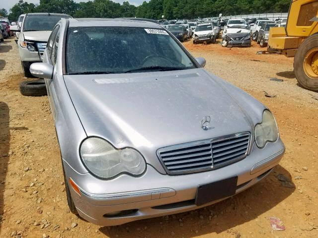 WDBRF61J73A481409 - 2003 MERCEDES-BENZ C 240 SILVER photo 1