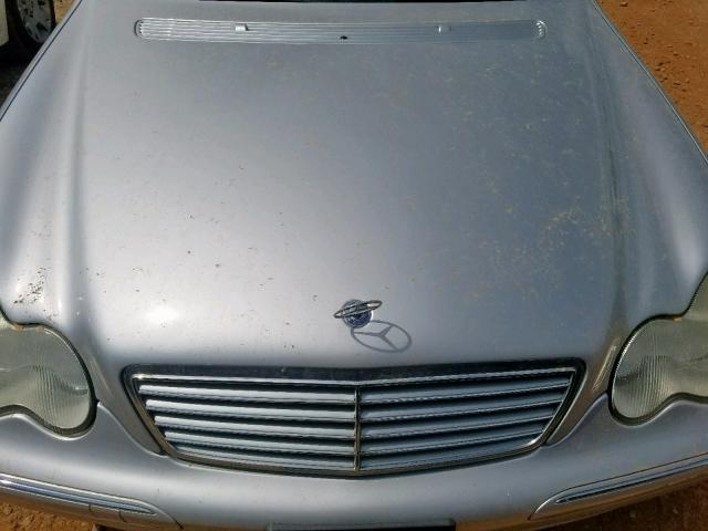 WDBRF61J73A481409 - 2003 MERCEDES-BENZ C 240 SILVER photo 7