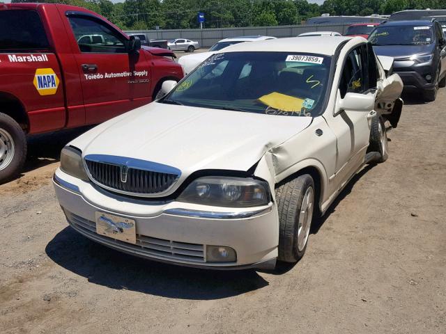 1LNHM86S54Y636446 - 2004 LINCOLN LS WHITE photo 2