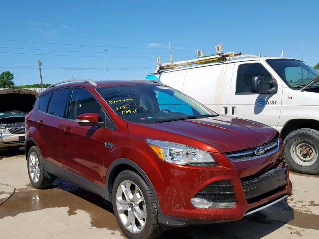 1FMCU0JX0GUB80348 - 2016 FORD ESCAPE TIT RED photo 1