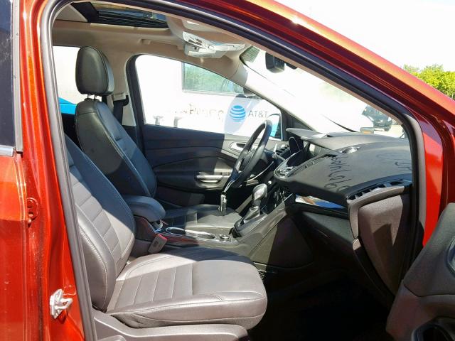 1FMCU0JX0GUB80348 - 2016 FORD ESCAPE TIT RED photo 5