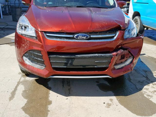 1FMCU0JX0GUB80348 - 2016 FORD ESCAPE TIT RED photo 9