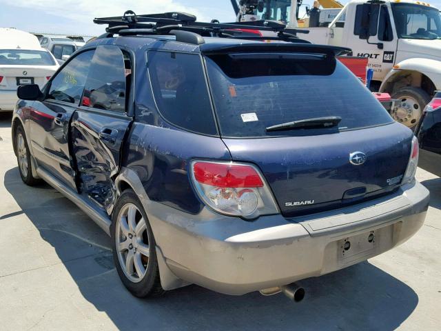 JF1GG68636H821972 - 2006 SUBARU IMPREZA OU BLUE photo 3