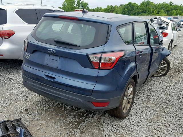 1FMCU0F75JUB35289 - 2018 FORD ESCAPE S BLUE photo 4