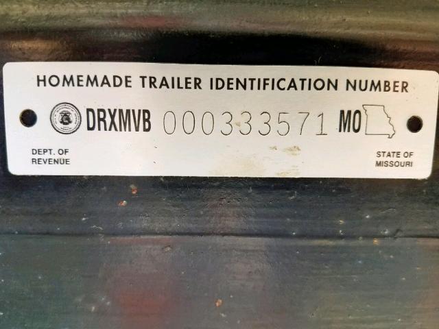 DRXMVB000333571 - 2013 HMDE TRAILER BLACK photo 10