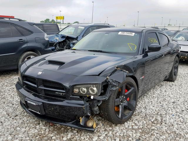 2B3LA73W47H728981 - 2007 DODGE CHARGER SR BLACK photo 1