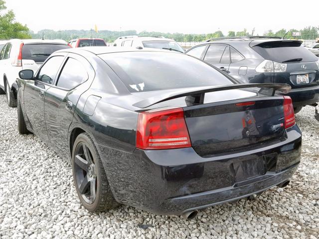 2B3LA73W47H728981 - 2007 DODGE CHARGER SR BLACK photo 3