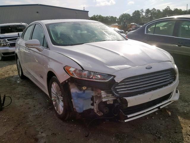 3FA6P0SUXDR301621 - 2013 FORD FUSION TIT WHITE photo 1