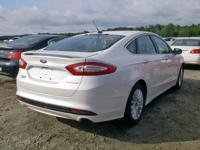 3FA6P0SUXDR301621 - 2013 FORD FUSION TIT WHITE photo 4