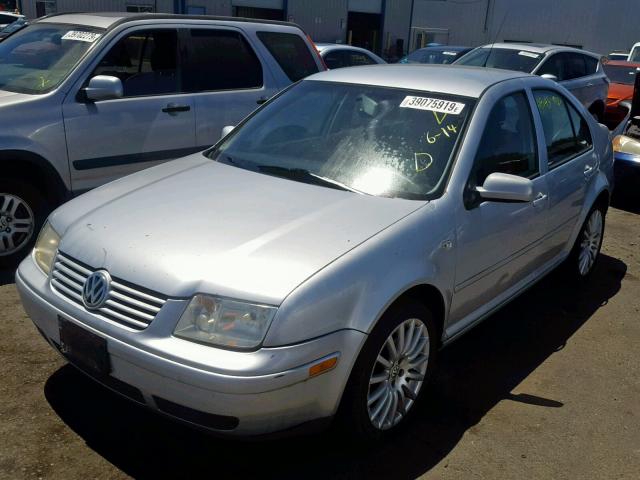 3VWRK69M63M176253 - 2003 VOLKSWAGEN JETTA GL SILVER photo 2