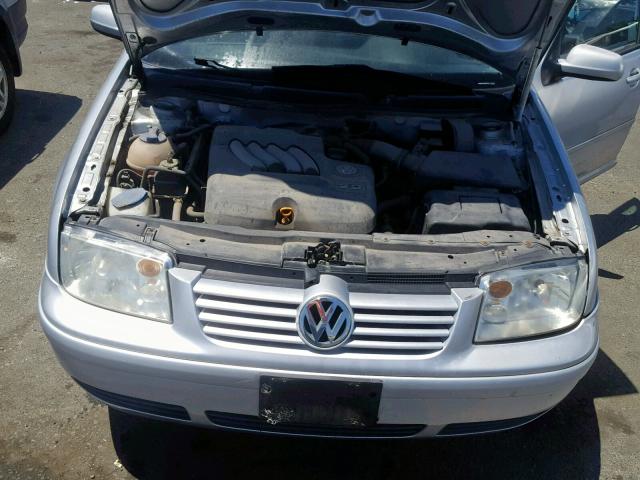 3VWRK69M63M176253 - 2003 VOLKSWAGEN JETTA GL SILVER photo 7