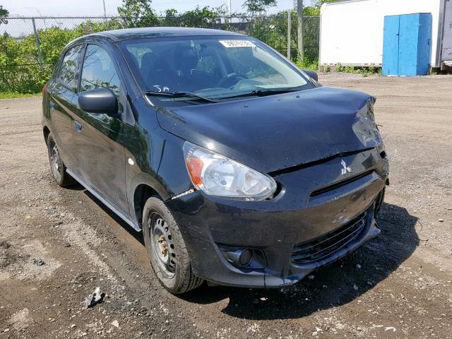 ML32A3HJ0FH013493 - 2015 MITSUBISHI MIRAGE DE BLACK photo 1