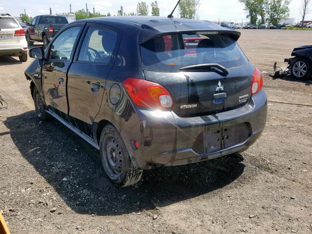 ML32A3HJ0FH013493 - 2015 MITSUBISHI MIRAGE DE BLACK photo 3