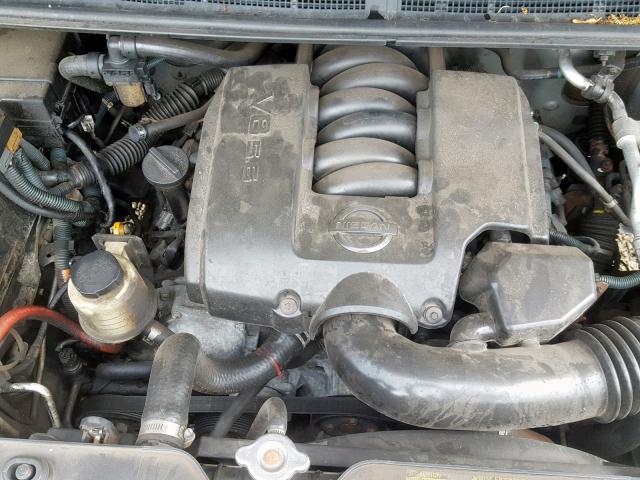 1N6AA07BX5N526894 - 2005 NISSAN TITAN XE SILVER photo 7