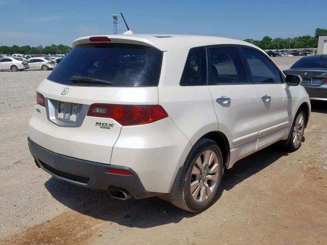 5J8TB2H56BA001543 - 2011 ACURA RDX TECHNO WHITE photo 4