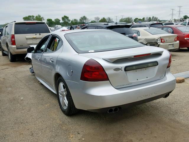 2G2WR524751318775 - 2005 PONTIAC GRAND PRIX SILVER photo 3