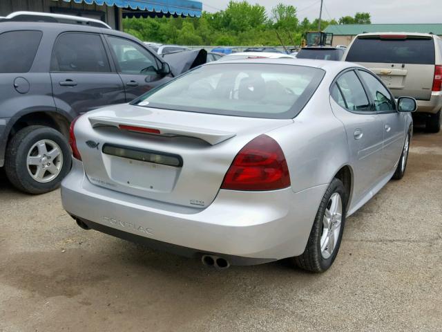 2G2WR524751318775 - 2005 PONTIAC GRAND PRIX SILVER photo 4