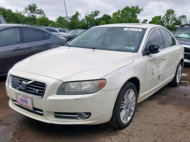 YV1AH852071034976 - 2007 VOLVO S80 V8 CREAM photo 2