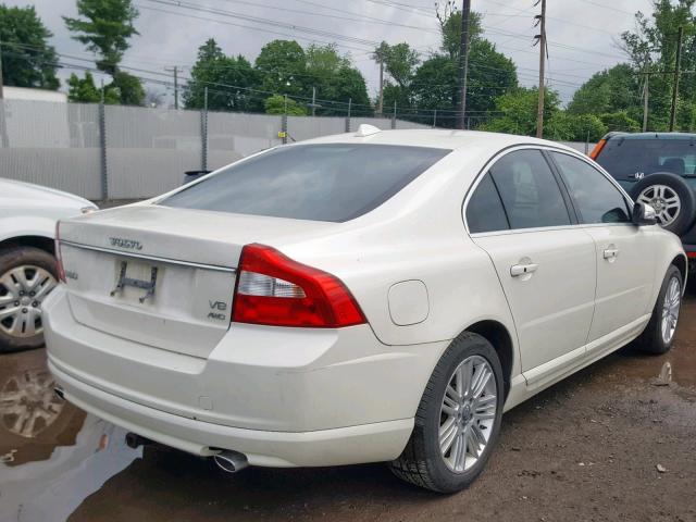 YV1AH852071034976 - 2007 VOLVO S80 V8 CREAM photo 4