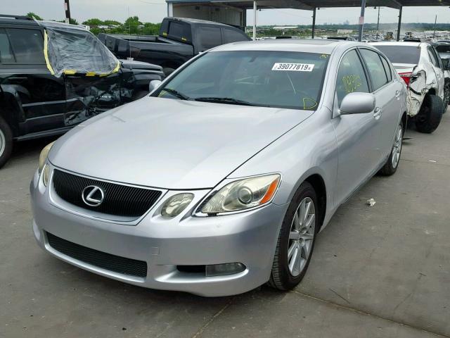 JTHBH96S465024097 - 2006 LEXUS GS 300 SILVER photo 2