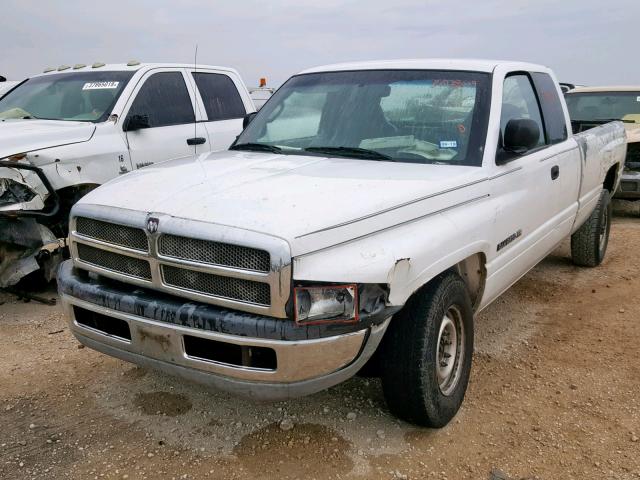 1B7KC23Z61J235973 - 2001 DODGE RAM 2500 WHITE photo 2