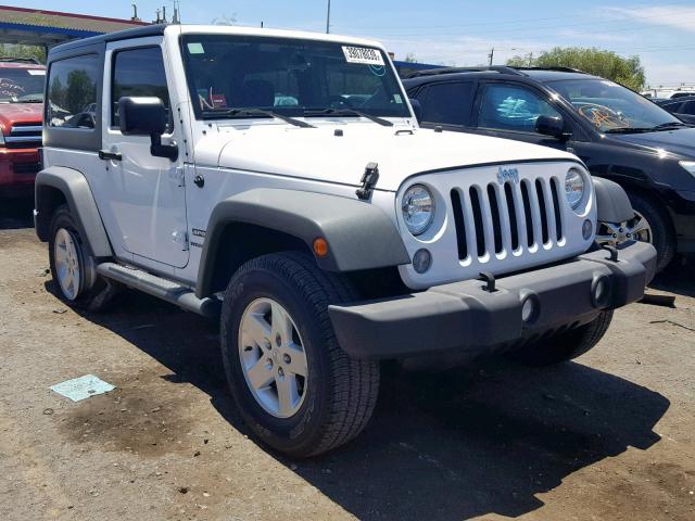 1C4AJWAG5EL257743 - 2014 JEEP WRANGLER S Ağ foto 1