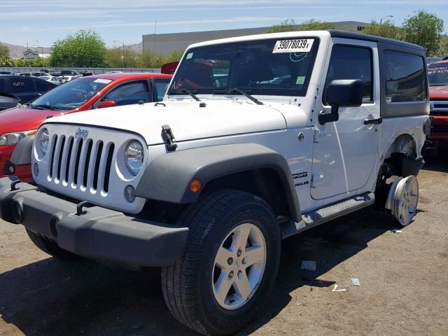 1C4AJWAG5EL257743 - 2014 JEEP WRANGLER S Ağ foto 2