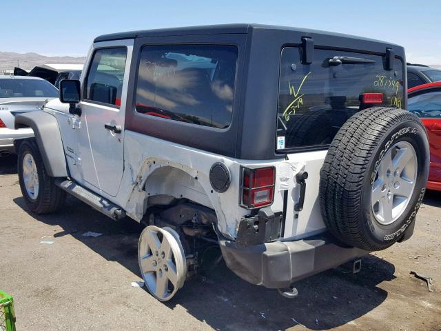 1C4AJWAG5EL257743 - 2014 JEEP WRANGLER S Ağ foto 3