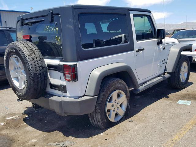 1C4AJWAG5EL257743 - 2014 JEEP WRANGLER S Ağ foto 4