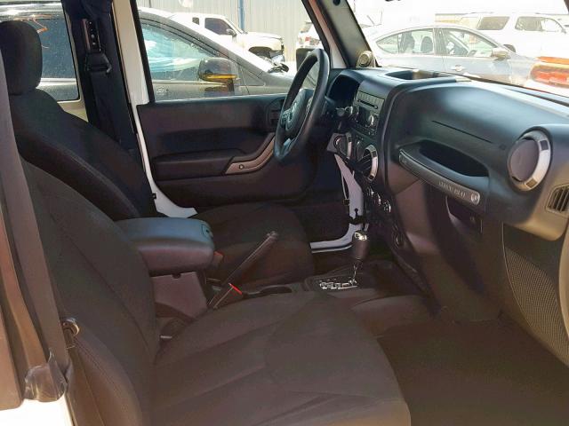 1C4AJWAG5EL257743 - 2014 JEEP WRANGLER S Ağ foto 5