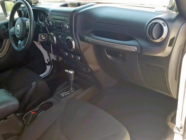 1C4AJWAG5EL257743 - 2014 JEEP WRANGLER S Ağ foto 9