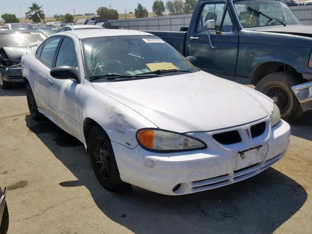 1G2NE52E75M186735 - 2005 PONTIAC GRAND AM S WHITE photo 1