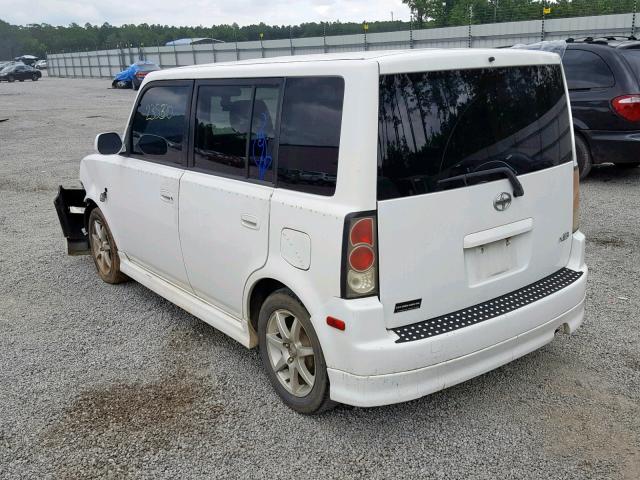 JTLKT324564048911 - 2006 TOYOTA SCION XB 白色 照片 3