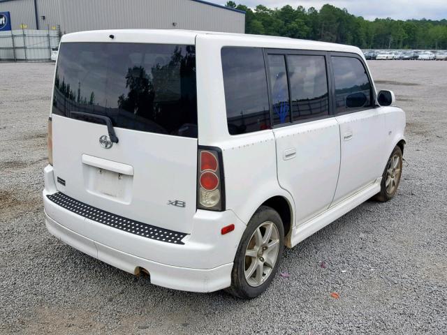 JTLKT324564048911 - 2006 TOYOTA SCION XB 白色 照片 4