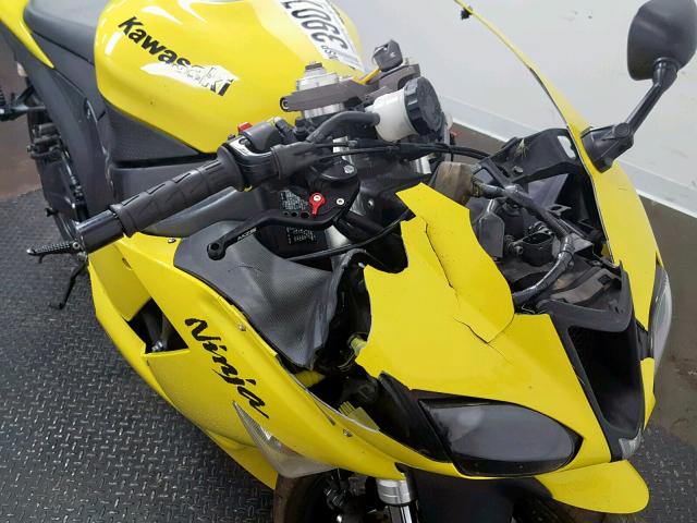 JKAZX4P128A045837 - 2008 KAWASAKI ZX600 P YELLOW photo 13