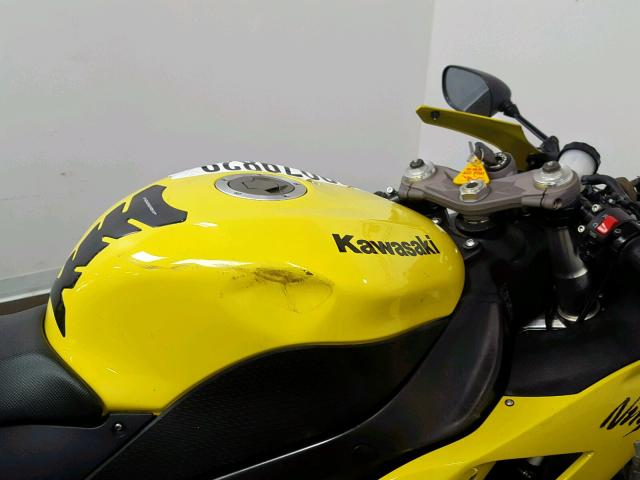 JKAZX4P128A045837 - 2008 KAWASAKI ZX600 P YELLOW photo 15