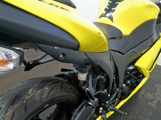 JKAZX4P128A045837 - 2008 KAWASAKI ZX600 P YELLOW photo 18