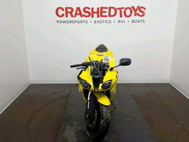 JKAZX4P128A045837 - 2008 KAWASAKI ZX600 P YELLOW photo 2