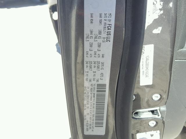 1C4NJDBB9HD106346 - 2017 JEEP COMPASS SP 灰色 照片 10