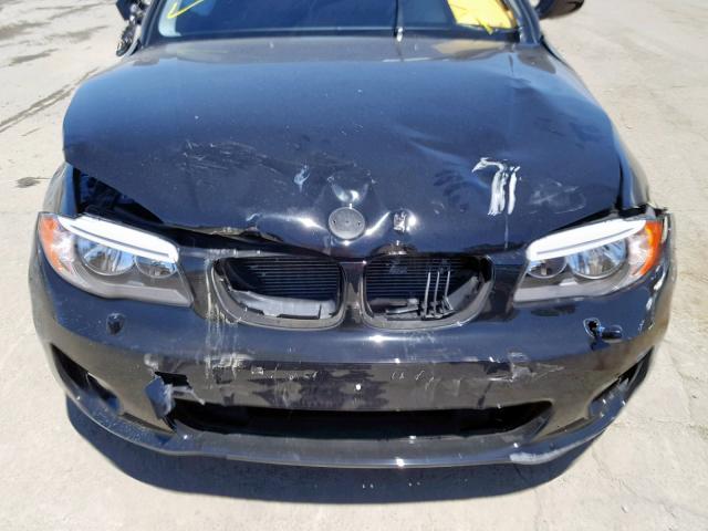 WBAUP9C56DVS95510 - 2013 BMW 128 I BLACK photo 7