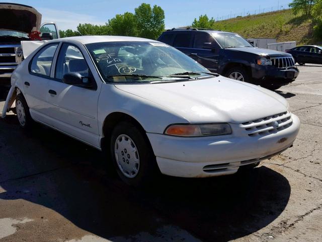 1P3EJ46C0XN629444 - 1999 PLYMOUTH BREEZE BAS WHITE photo 1