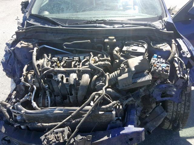 JM1BL1VP7D1783913 - 2013 MAZDA 3 I BLUE photo 7