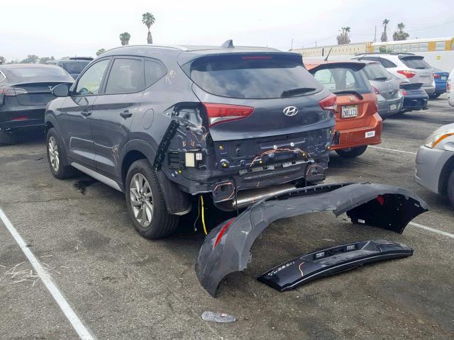 KM8J33A47JU820483 - 2018 HYUNDAI TUCSON SEL GRAY photo 3