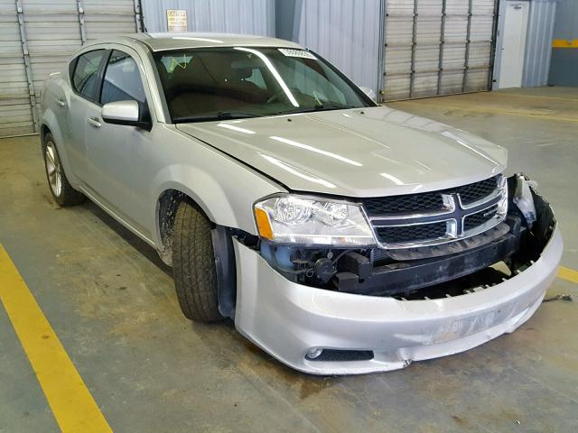 1B3BD1FG2BN526189 - 2011 DODGE AVENGER MA SILVER photo 1